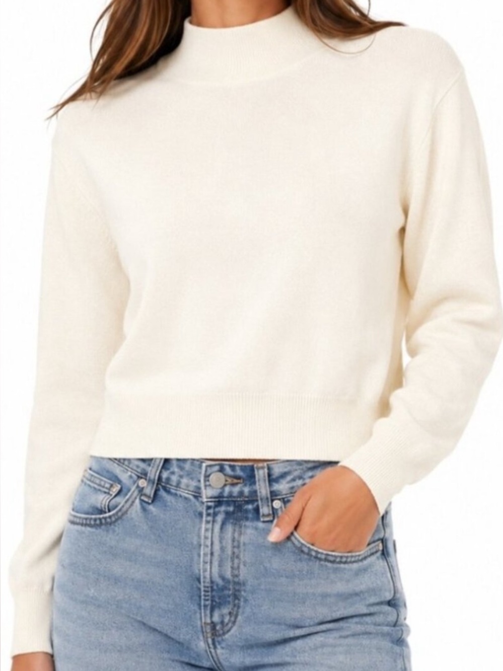 Favorite Daughter The Whitney Mock Sweater